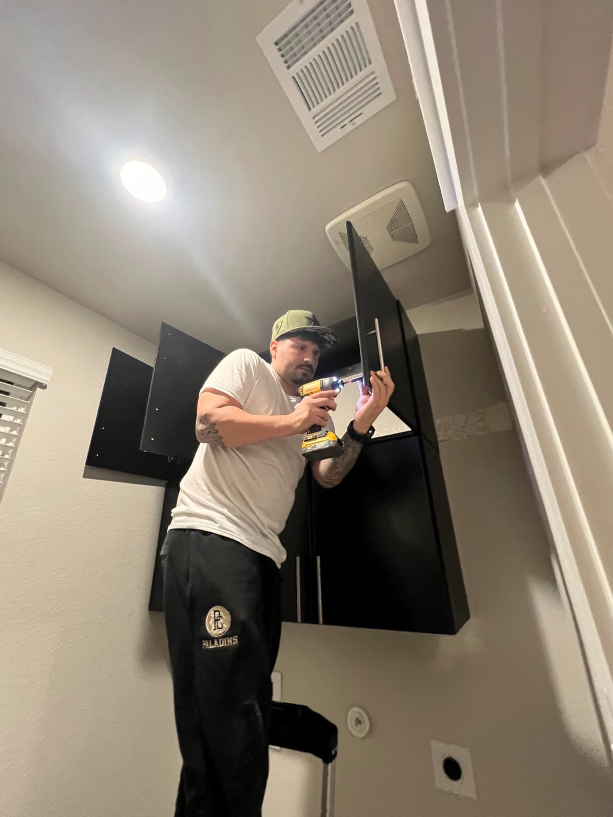 Luis G. on the job