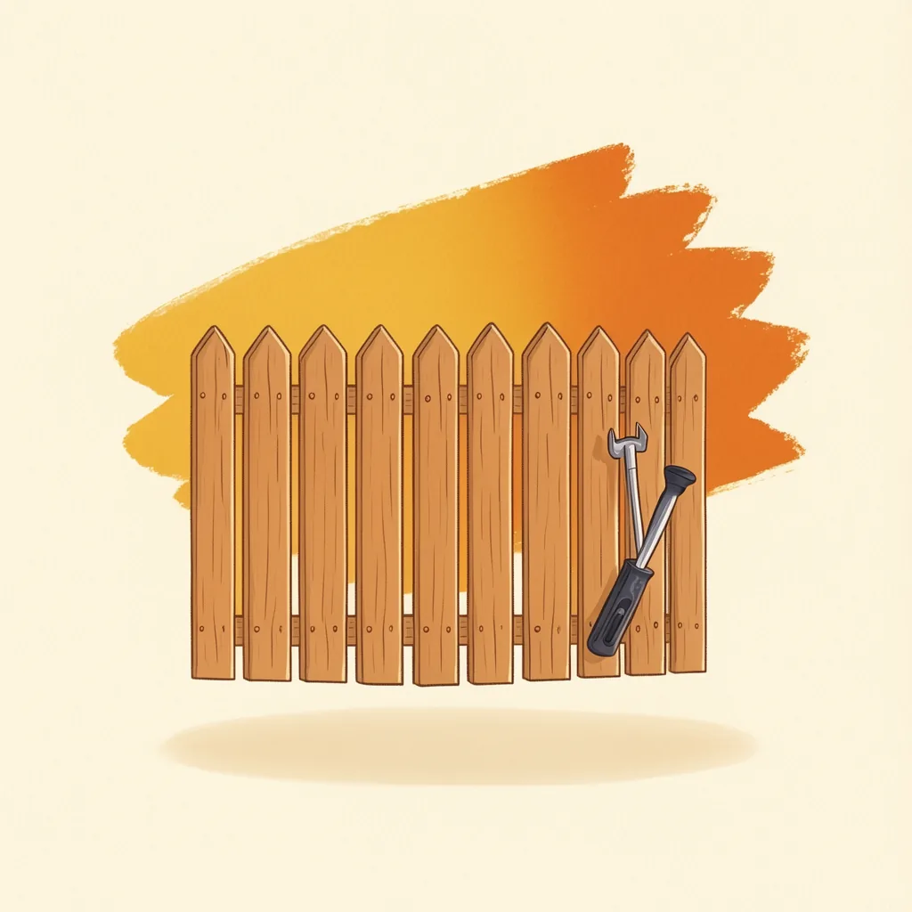 Fence Patch-Up illustration